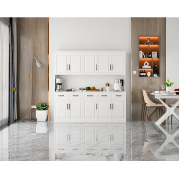 Set Bucatarie ZQC 0.19 Alb 200x37x190 cm