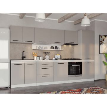 Set Mobila Bucatarie Casmir - 4 - 323.2 cm Set Mobila Bucatarie Casmir - 4 - 323.2 cm