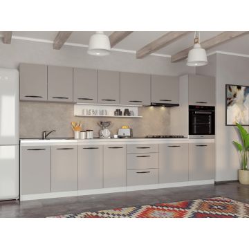 Set Mobila Bucatarie Casmir - 5 - 343.2 cm Set Mobila Bucatarie Casmir - 5 - 343.2 cm