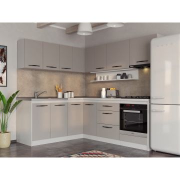 Set Mobila Bucatarie Casmir - 7 - 180x220 cm Set Mobila Bucatarie Casmir - 7 - 180x220 cm