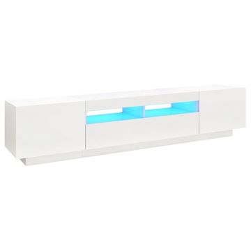 Comoda TV cu lumini LED