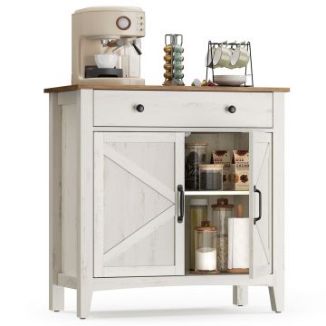 Consola Vasagle Maro rustic 40 x 80 x 80 cm