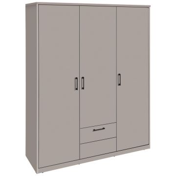 Dulap Cu Uși Rotative, 157/194/54 cm, cașmir