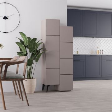 Dulap Multicolorfunctional Dulap romane  Latte 62x37x155cm