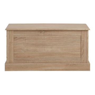 Ladă de dormitor cu model de stejar Støraa Bruce