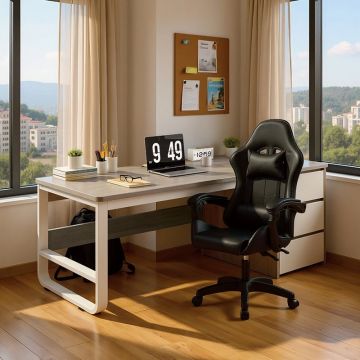 Set mobilier birou 2 buc Frame Antracit 120x59x118 cm