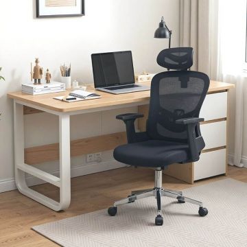 Set mobilier birou 2 buc Logic Natural 120x63x120 cm