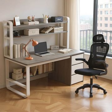 Set mobilier birou 2 buc Skill Antracit 120x63x147 cm