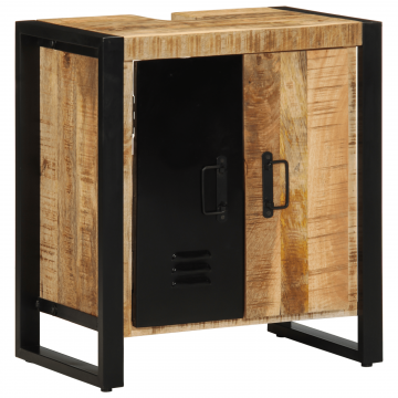 Cabinet pentru Baie 55x35x60 cm Lemn Masiv Aspru de Mango