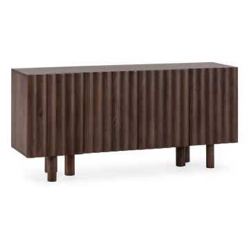 Comodă maro din lemn de mango 160x80x40 cm Tamira – MOME