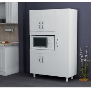 Dulap bucatarie alb cu  5 usi, SD001