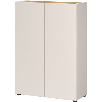 Dulap crem cu aspect de lemn de stejar 74x105x33 cm Alviano âu0080Germania