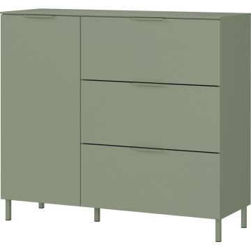 Dulap verde cu aspect mat 109x98x40 cm Savoca âu0080Germania