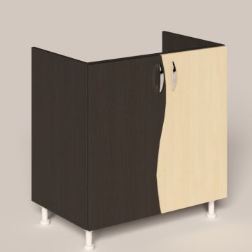 Masca chiuveta CIP S MDF , 80x47x82cm, wenge   mesteacan