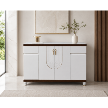 Pantofar MDF Linea crem deschis 160x33x99 cm
