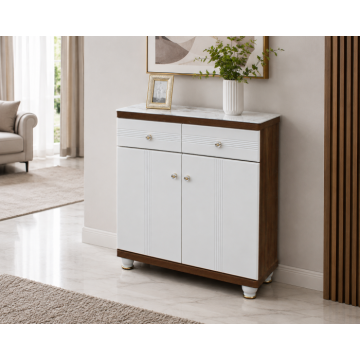 Pantofar MDF Vela  crem deschis 80x33x100 cm