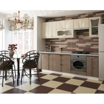 Set Bucatarie Palermo RO Crem Cappuccino 262x60x200cm
