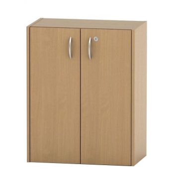 Comoda arhivare cu incuietoare culoare fag, 57 x 71 x 34 cm