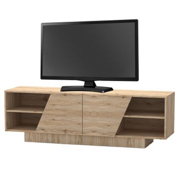 Comoda TV Stevie sonoma 160x40x50cm