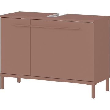 Dulap sub chiuvetă maro cu aspect mat 80x59 cm Laurino – Germania