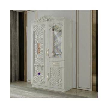 Dulap ZQE 042 MDF - 3U+1S, 100x50x211cm