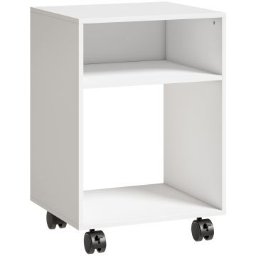 HOMCOM dulap imprimantă mobil cu roți | Aosom Romania