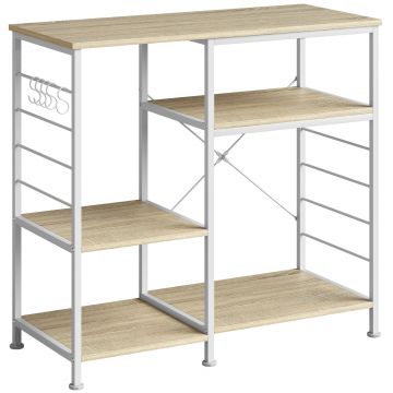 HOMCOM stație de cafea multifuncțională pentru depozitare | Aosom Romania