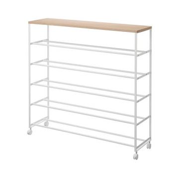 Pantofar alb din metal 90,5x87x26 cm Tower – YAMAZAKI