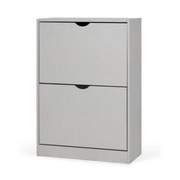 Pantofar gri cu deschidere Ã®nclinatÄ50x82x24 cm Stelo âu0080Bonami Essentials