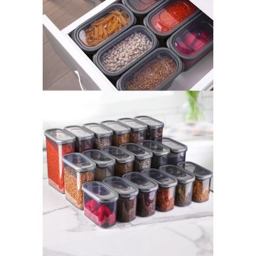 Set cutie de depozitare 18 buc