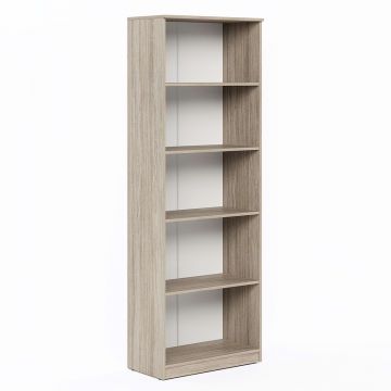 Biblioraft LINEA 70, 4 rafturi, Oak