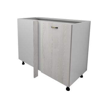 Corp Baza Colt Lecce, Pin Alb/Alb, 98 x 50 x 80 cm