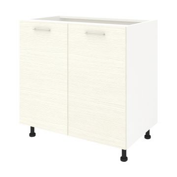 Corp Baza Lecce, 2 Usi, Larice/Alb, 80 x 50 x 80 cm