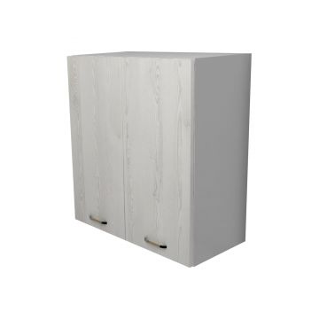 Corp Superior Lecce, 2 Usi, Pin Alb/Alb, 60 x 30 x 65 cm