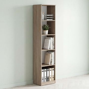 Dulap birou bibliorafturi LINEA 45, Oak