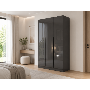 Dulap Prestige 3U Acril Antracit