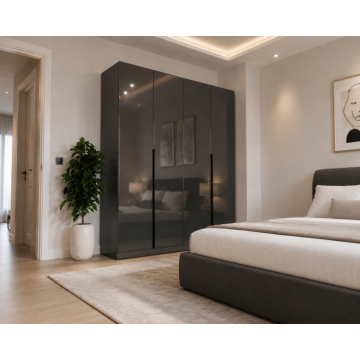 Dulap Prestige 4U Acril Antracit