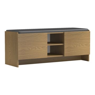 Pantofar cu banca Zulla, 110x37x43 cm