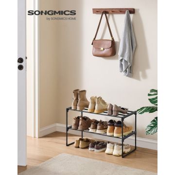 Pantofar, Deky, Songmics, Negru, 68x30x33.8 cm