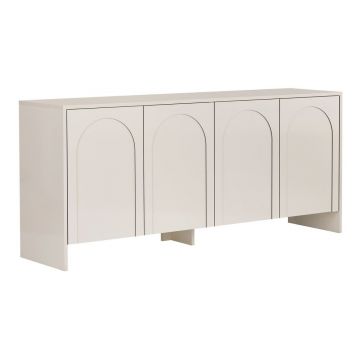 Comodă crem 180x80x45 cm Arlen – Kalune Design