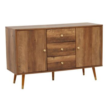 Comodă în culoare naturală închisă 114x70x39 cm Frida – Premier Housewares