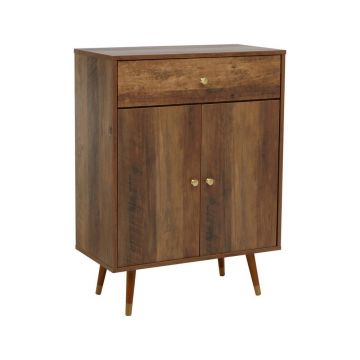 Comodă în culoare naturală închisă 70x94x35 cm Frida – Premier Housewares