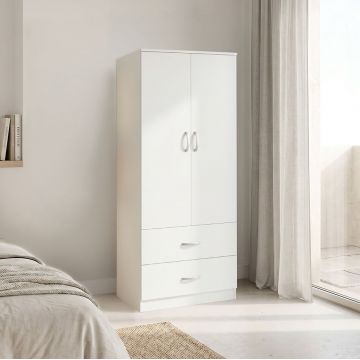 Dulap, Alvia, Alb, 51.5x80x180 cm