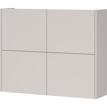 Dulap crem cu aspect mat suspendat 97x79x27 cm Binetto – Germania