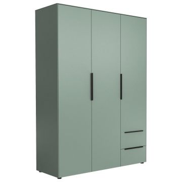 Dulap Cu Uși Rotative, 150/212/55 cm, verde salvie