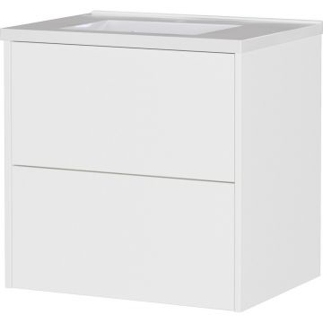 Dulap sub chiuvetă alb suspendat cu aspect mat 61x61 cm Bodera – Germania