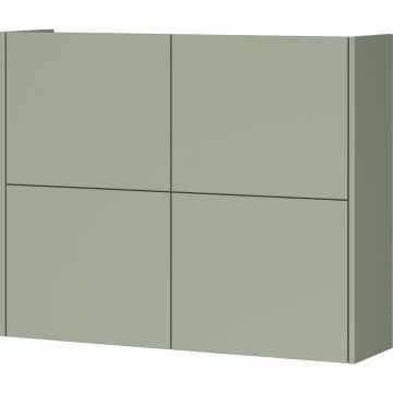 Dulap verde prăfuit cu aspect mat suspendat 97x79x27 cm Binetto – Germania