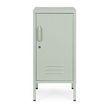 Dulap verde salvie din metal cu încuietoare 35x76x40 cm Cambridge – Yes Everyday