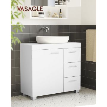 Masca lavoar Vasagle Alb 70x30x63.8 cm