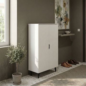 Pantofar, Oufelia, Alb, 32.5x60x134.5 cm
